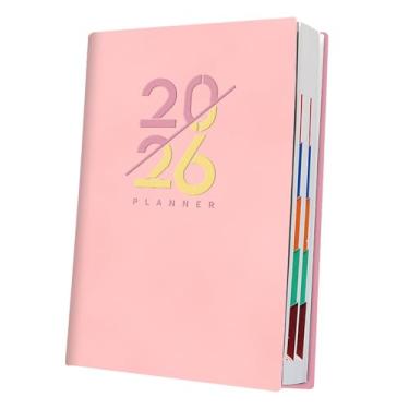 Imagem de IFYON Agenda 365 dias, planejador de produtividade diário 2026 com layouts grandes de 21 x 27 cm, agenda semanal e mensal, rastreador de objetivos, rastreador de hábitos e organizador de gerenciamento