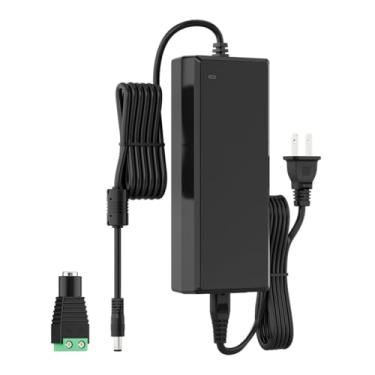 Imagem de BTF-LIGHTING 24 volts 5 Amp AC100-240V para DC24V5A Max120W terno 4A 3A 2A 1A dispositivo transformador conversor adaptador de energia com conector de saída CC 5,5 x 2,1 mm para RGBW5050 WS2811 5050