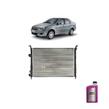 Imagem de Kit Radiador Palio Strada Siena Idea 1.5 + Aditivo Radiador A05 Pronto Uso Black Prime