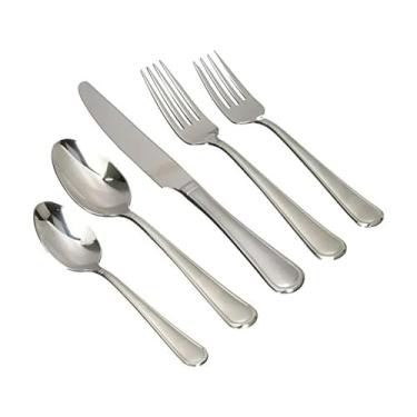 Imagem de Mikasa Virtuoso Frost Conjunto de talheres de aço inoxidável 18/10, 20 peças, serviço para 4