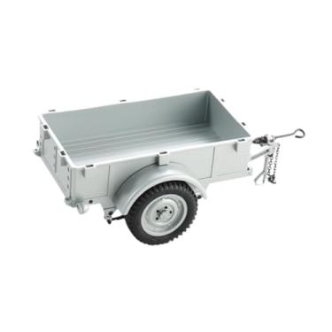 Imagem de Esquirla Reboque utilitário para carros RC Crawler, escala 1/12 e 1/18, a Silver