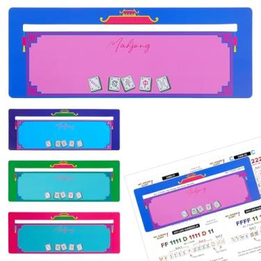 Imagem de ElevateTech 4 Pcs Mahjong Card Guide and Line Finder, Playing Rule Guide Tool for Strategy Tool for Beginners Table Game Lover Accessories Gifts for Travel, Parties, Competitions, Game