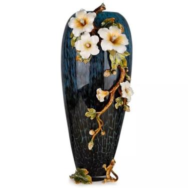 Imagem de Vasos coloridos, vasos, salas de estar, armários de TV, vasos decorativos, arranjos de flores e ornamentos