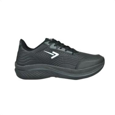 Imagem de Tênis Running Masculino Esportivo Box 200 Preto, Pt, Preto, Branco, 39