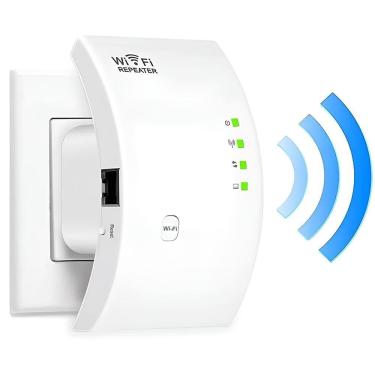 Imagem de Ampliador De Rede Wi-Fi 300Mbps Repetidor De Sinal Bivolt