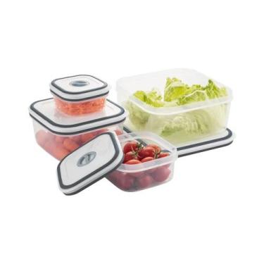 Imagem de Conjunto de Potes Hermetico Electrolux 4 unidades Plastico 41029854