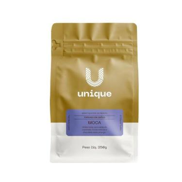 Imagem de Café Unique Moca em grãos 250 g - Unique Cafés