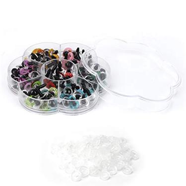 Imagem de aqxreight 1 Caixa de Brinquedo de Urso para Olhos Não Tóxicos Práticos para Crianças DIY Acessórios Feitos à Mão 10 Mm ) Fazendo Artesanato Adequado para Os Olhos Ótimos e Materiais Não Tóxicos (Plástico/resina 2)