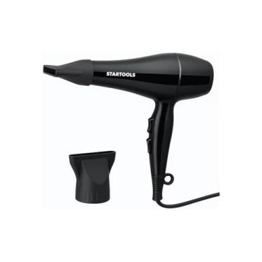 Imagem de Secador de Cabelo Profissional, 1800W, Preto, 2 Velocidades, 2 Temperaturas, Jato de Ar Frio, 127V, 23cm x 6cm, 400g