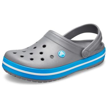 Imagem de Sandália, Crocs, Crocband, Charcoal/ocean, 40, Adulto Unissex