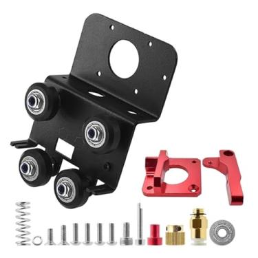 Imagem de Kit de placa de acionamento direto com motor - Adaptador de extrusora com placa traseira para impressora 3D Ender 3 CR10(Plate and Extruder)