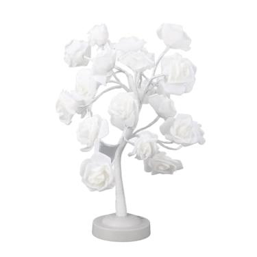 Imagem de Sanpyl Lâmpada de árvore LED RGB Com Controle Remoto de 16 Cores para Festa de Casamento de Halloween, Natal, Decoração de Escritório Em Casa, Luz Branca Alimentada por USB/Bateria