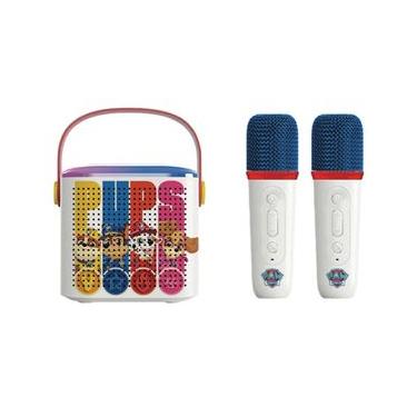 Imagem de Caixa de Som Bluetooth Karaokê Infantil Patrulha Canina