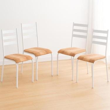 Imagem de Kit 4 Cadeiras de Jantar Varanda Cozinha Sala de Estar Epoxi 541.sli -