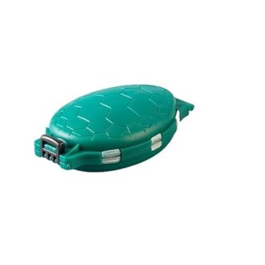 Imagem de Caixa organizadora de equipamentos de pesca mini caixa compacta para armazenamento de pesca ao ar livre (HS-004)