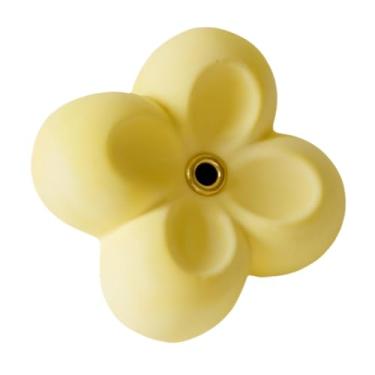 Imagem de WeiLaiKeQi Porta-incenso de flores para decoração de casa, queimador de incenso de gesso para meditação e cerimônia do chá.