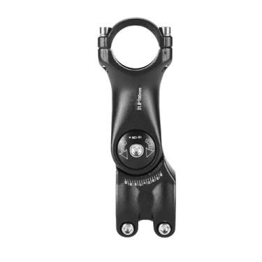 Imagem de Adaptador de guidão ajustável em liga de alumínio para bicicleta, com ângulo de 25,4/31,88 mm, para garfo dianteiro e acessórios de mountain bike.(31.8-100mm)