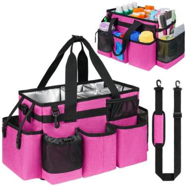 Imagem de Bolsa organizadora para limpieza Jaffzora color rosa