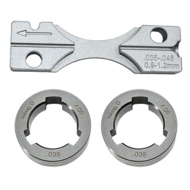 Imagem de WFSZBP Kit de rolo de acionamento (V-Groove .035, KP1696-035S) Substituição de fio sólido de 0,35 polegadas para Lincoln Power MIG 216 255XT 350MP LN-15 Alimentação de alimentação 25M LF-72 LN-25 PRO