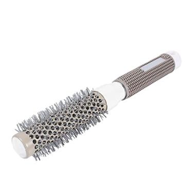 Imagem de Yinhing Pente Redondo de Ferro Cerâmico Escova de Estilo de Cabelo Profissional Alça Antiderrapante de Alta Temperatura Dentes de Nylon para Estilistas de Barbeiros de Salão 19mm 25mm (25#)