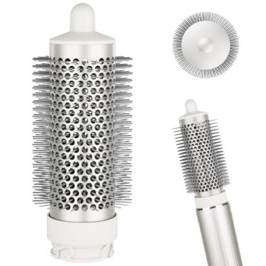 Imagem de AFDD Escova Redonda Compatível com Shark FlexStyle Escova Volumizadora Normal para Modelagem de Cabelos Lisos, Ondulados, Cacheados e Crespos
