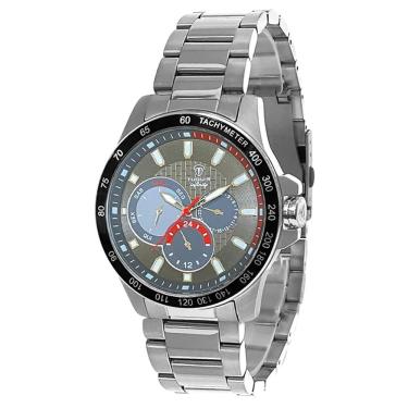 Imagem de Relógio Masculino Tuguir Analógico Infinity 6116J Prata E