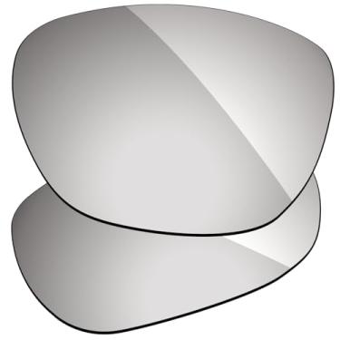 Imagem de Firtox Lentes de reposição UV400 para óculos de sol inteligentes Ray-Ban Meta Wayfarer RW4008 53 mm - Titânio prateado