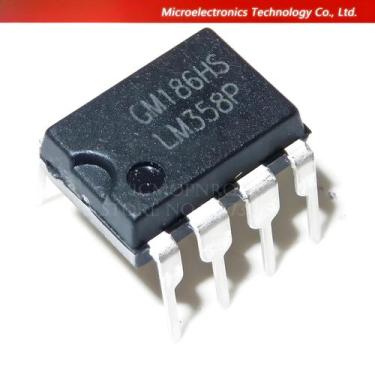Imagem de Lm358 lm358p dip-8, amp amp-op, amplificador duplo, novo e original, 2