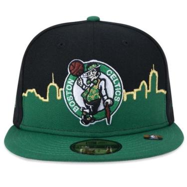Imagem de BONÉ NEW ERA 5950 BOSTON CELTICS TIP-OFF PRETO VERDE-Masculino
