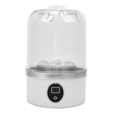 Imagem de Diydeg Máquina de Lavar Portátil, Mini Lavadora de Roupas íntimas Sem Fio Recarregável, Limpa Profundamente Pequenos Itens de Lavanderia, Lavadora Pequena para Apartamentos, Hotéis (Branca)