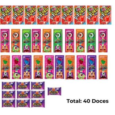 Imagem de Kit Doce Festa de Halloween com Dip Loko e Muita Diversão ! - Danilla
