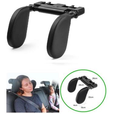 Imagem de Encosto Conforto Apoio de Cabeça Pescoço Descanso para VeÍCULOS C/ Reg
