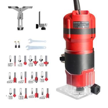 Imagem de Roteador de madeira LiunXdromic 800W 31000RPM 110V com 12 bits de rote