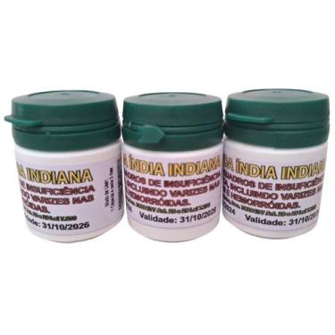 Imagem de Kit Com 3 Castanha da índia Indiana Original - Natural Ervas