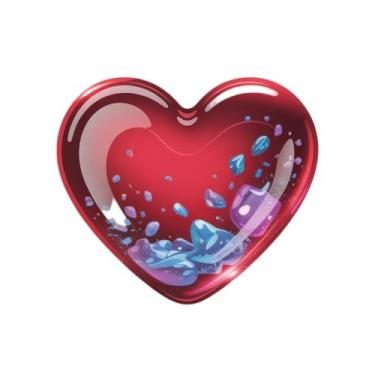 Imagem de Brincos de coração para o dia dos namorados, brincos femininos pendentes para lembrancinhas de festa, joias de acrílico para intercâmbio de estudantes, presentes para lembrancinhas de sala de aula