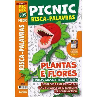 Imagem de Picnic Risca-Palavras - Médio: 305 - Plantas e Flores - Lafonte, 3