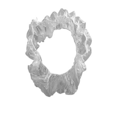 Imagem de 100 peças capa protetora de volante de plástico descartável universal para carro para acessórios de manutenção de carro (100 peças)