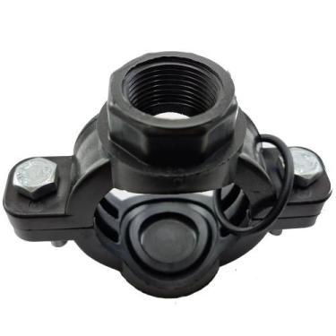 Imagem de 3 Colar de Tomada 75mmX3/4" com Derivação Simples Rosca Fêmea com 2 Pa