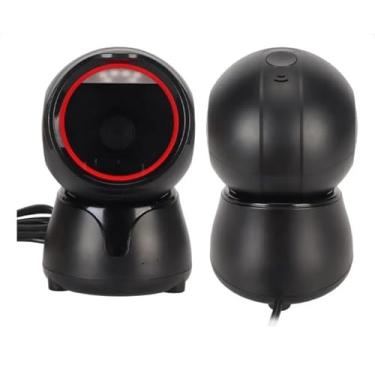 Imagem de Leitor Código De Barras Fixo Usb 1d2d Qr Code Danfe Ean Cor Preto