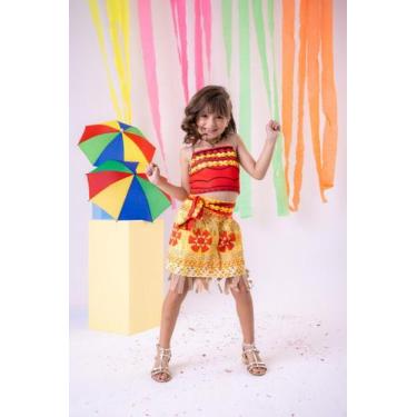 Imagem de Fantasia Infantil Moana - Mali Modinha Kids, 2