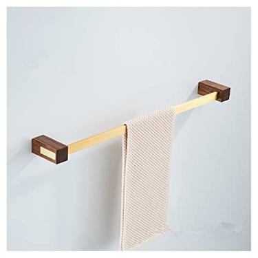 Imagem de Prateleiras de chuveiro, conjunto de acessórios de banheiro, toalheiro, prateleira de canto, suporte de papel, suporte de escova de vaso sanitário acessórios de banho (cor: prateleira de canto) (barra