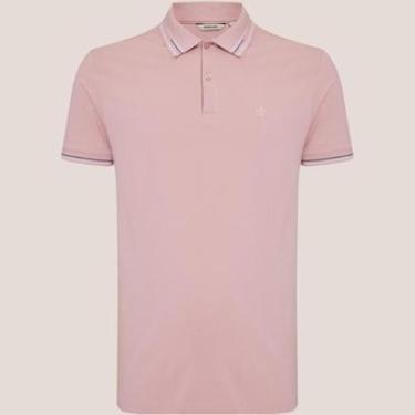 Imagem de Camisa Polo Dudalina Jacquard Frisos Masculino-Masculino
