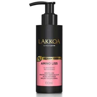 Imagem de Selagem Térmica Amino Liss Efeito Liso Lakkoa 100ml
