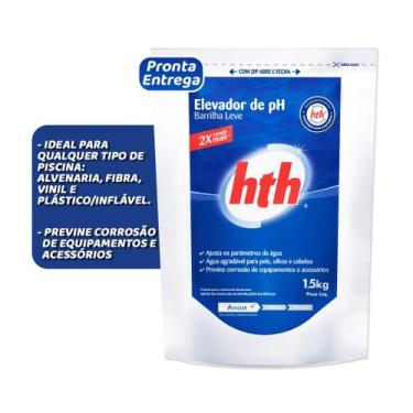 Imagem de Barrilha Leve Hth Elevador De Ph Mais Tratamento Produtos Para Piscina