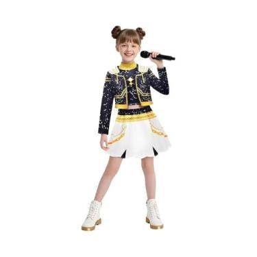 Imagem de Fantasia De Cosplay K-Pop Warrior Rumi Para Meninas, Impressão 3D, Tra