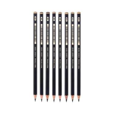 Imagem de Conjunto De Lápis Grafite Fosco HB 2B 4B 6B 8B 10B 12B 14B Para Sombre