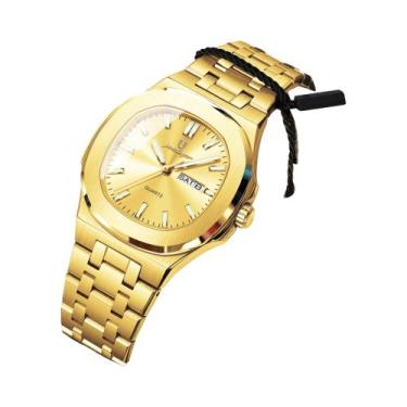 Imagem de Relógio Feminino À Prova d'Água Em Aço Inoxidável Luminoso Com Quartzo