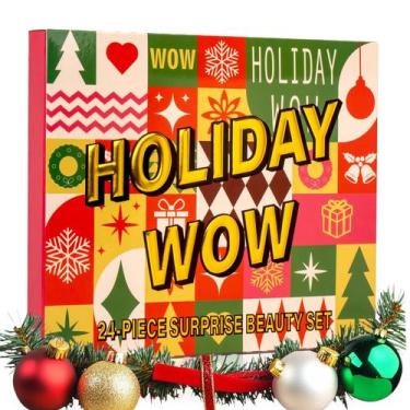 Imagem de Calendário do Advento de Maquiagem Hywestger com 24 Caixinhas Surpresa