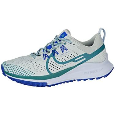 Imagem de Nike Tênis de corrida masculino Pegasus Trail 4, Prata clara mineral azul-petróleo Racer, 39