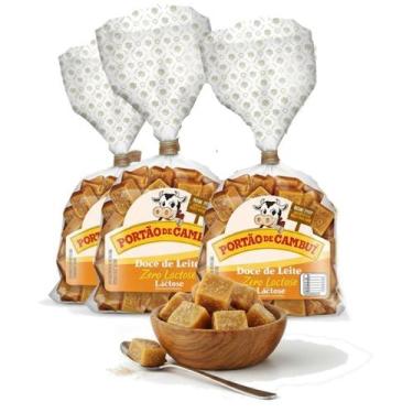 Imagem de Kit c/ 3und Doce de Leite Zero Lactose PORTÃO DO CAMBUÍ 165g